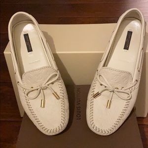 Authentic Louis Vuitton Leather Driving Loafers